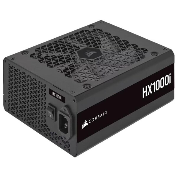 Corsair HX1000i Fully Modular Ultra-Low Noise Platinum ATX 1000W PC Power Supply (AU), 8x SATA, 2x EPS, 8x PATA, 5x PCIe, 140mm Fan Size, ATX12V 3.1