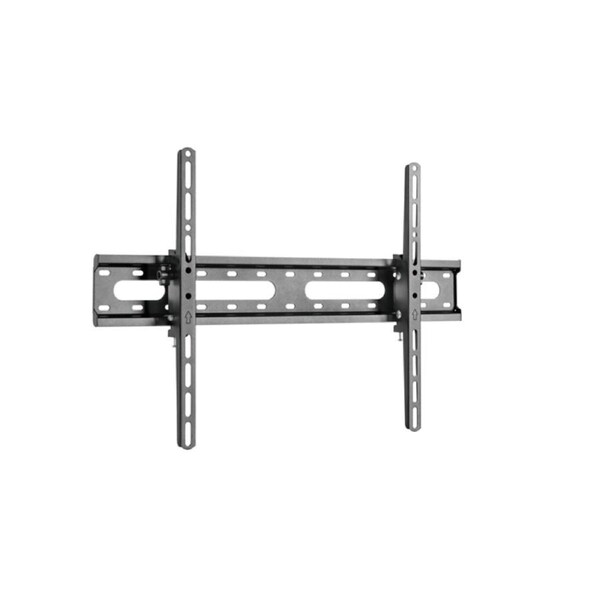 Brateck KL31-46T Super Economy Tilt TV Wall Mount, Fit Screen Size: 37'-80' Up to 45 KG, Fine Texture Black, 53x635x420mm