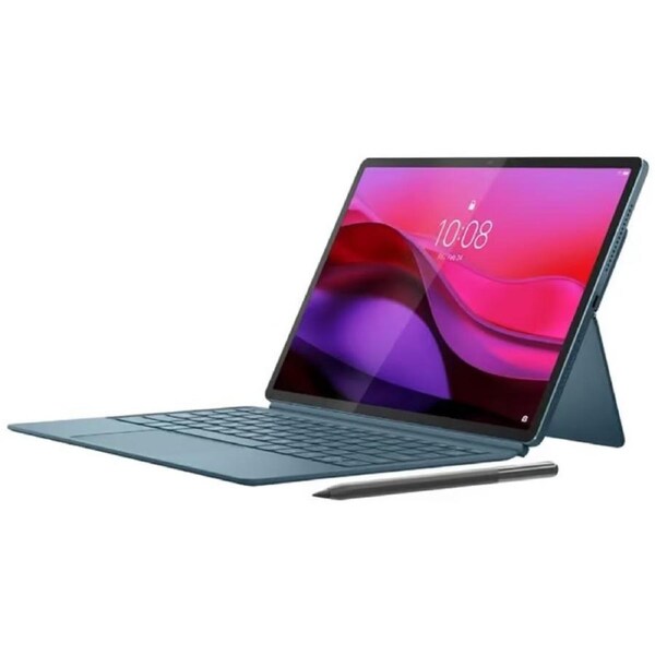 Lenovo Yoga Tab Plus Wi-Fi 512GB with Keyboard & Pen - Tidal Teal *AU STOCK*, 12.7', 16GB/512GB, 13MP/13MP, Android, 10200mAh, 1 Year Warranty
