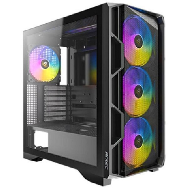 Antec AX1000 ARGB E-ATX ATX Micro-ATX ITX LED Control button USB3.0 x2 Type-C 3.2 Gen2 x1 Tempered Glass Side Panel Mid-Tower Gaming Case