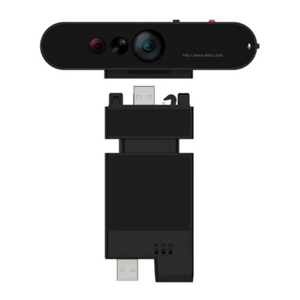 Lenovo ThinkVision MC60 (S) webcam 1920 x 1080 pixels USB 2.0 Black