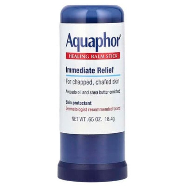 Aquaphor, Healing Balm Stick Immediate Relief for Chapped Chafed Skin Avocado Oil and Shea Butter Enriched