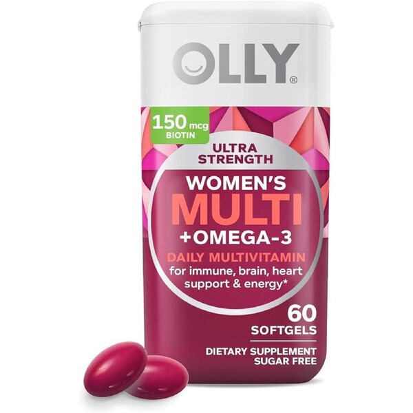 OLLY Ultra Women's Multi Softgels - 60 Count