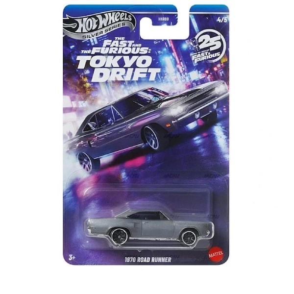 Hot Wheels Silver Series Fast and the Furious Tokyo Drift 1970 Road Runner