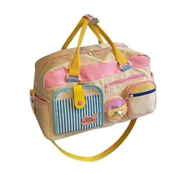 Women’s Travel Duffel Bag with Shoe Compartment
