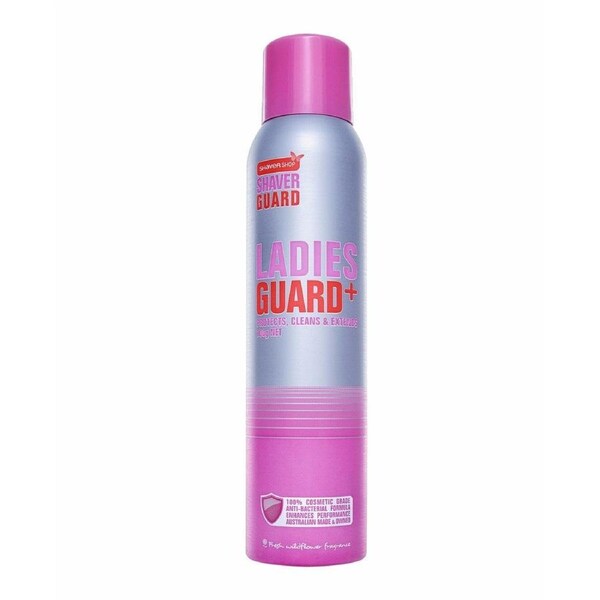 Guard Grooming Ladies Guard+ Lubricant & Sanitising Cleaning Spray 100G