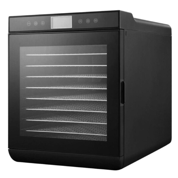 10 Tray Digital Food Dehydrator With Stainless Steel Trays And Timer