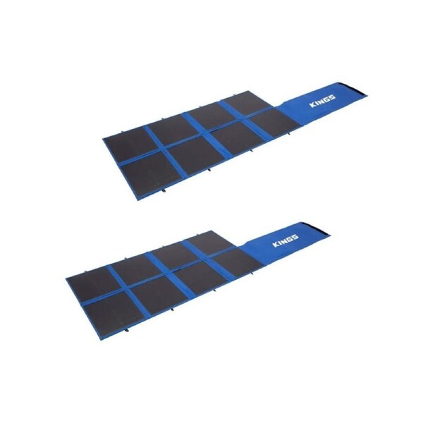 2x Kings 240W Folding Solar Blanket -Up to 20A at 12V- Grade A PET coated cells