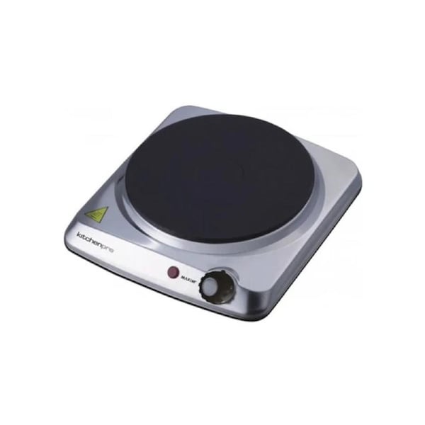 Maxim Single Portable Cooktop & Hotplate - Single Plate Induction Stove - Cast Iron Heating Element - Stainless Steel
