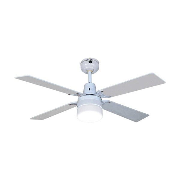Heller Ruby 1200mm Ceiling Fan Reversible With Remote White Summer/Winter