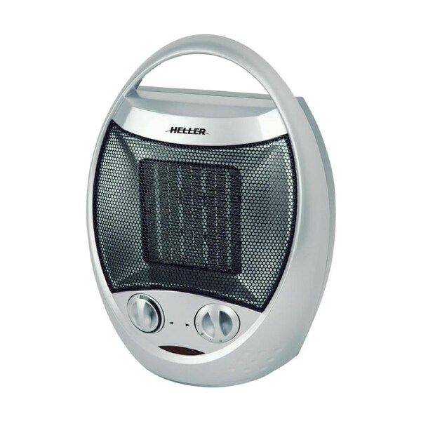 Heller Upright Heater With Handle 1500W Ceramic Space
