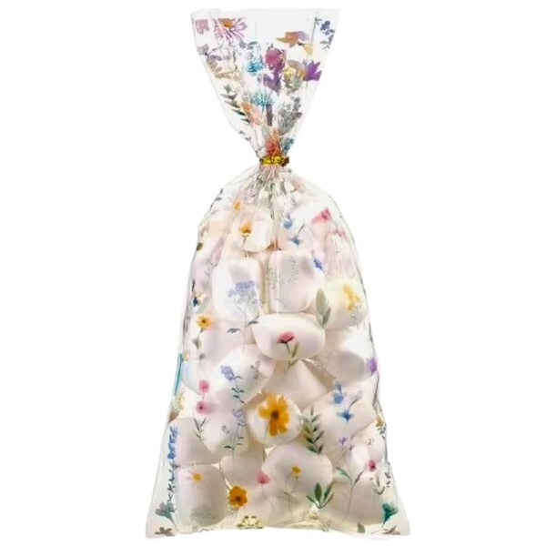 Wildflower Plastic Loot Bags 10pk