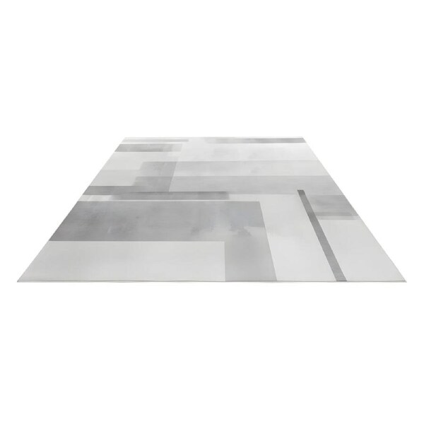 Nordhavn 200cmx300cm Floor Carpet Area Rug, Grey Gradient Washable Rug, Non-Slip, Extra Large Mat