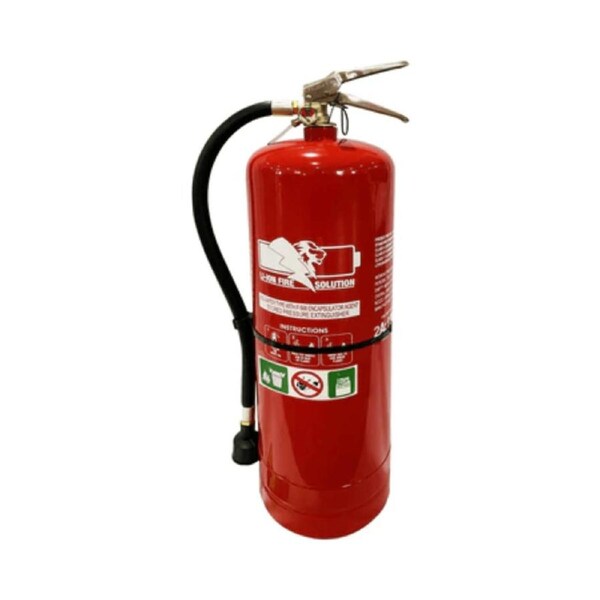 F-500 Fire Extinguisher suitable for Lithium-Ion Battery Fires 9L