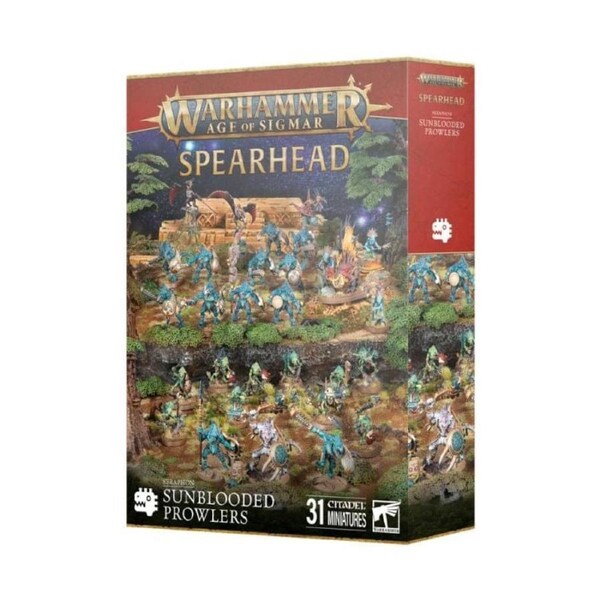 Age of Sigmar - Seraphon - Spearhead - Sunblooded Prowlers