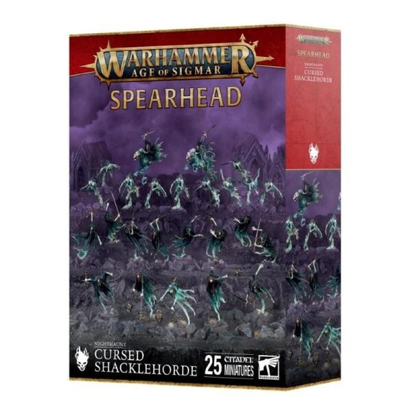 Age of Sigmar - Nighthaunt - Spearhead - Cursed Shacklehorde
