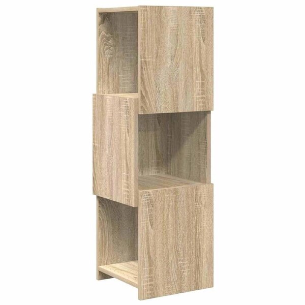 Corner Cabinet Sonoma Oak 30,5x30x95cm Engineered Wood vidaXL