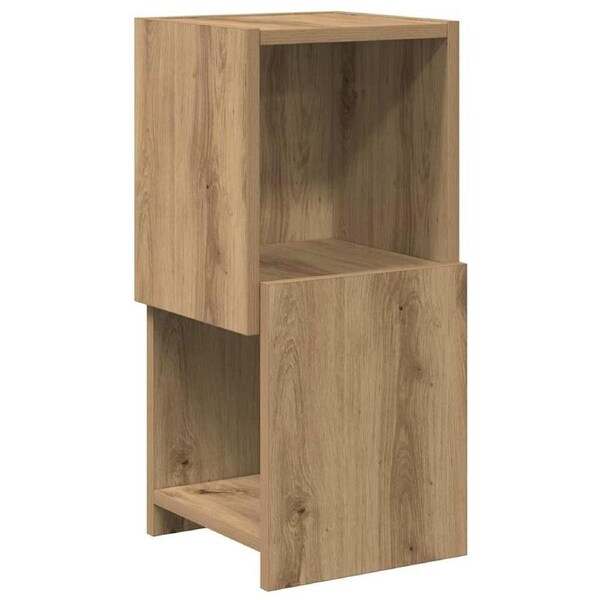 Corner Cabinet Artisan Oak 25,5x25x55cm Engineered Wood vidaXL