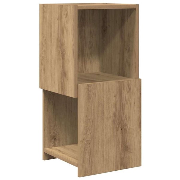 Corner Cabinet Artisan Oak 30,5x30x65cm Engineered Wood vidaXL