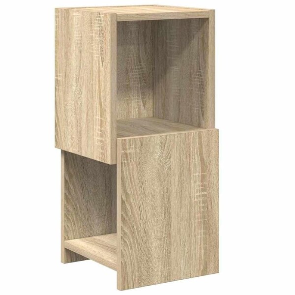 Corner Cabinet Sonoma Oak 25,5x25x55cm Engineered Wood vidaXL