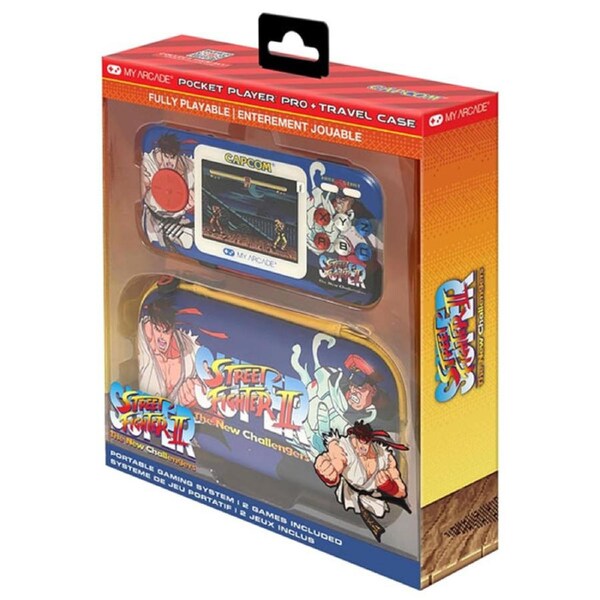 My Arcade Pocket Arcade Player PRO & Case - Street Fighter