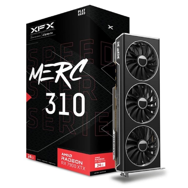 XFX Speedster MERC 310 Radeon RX 7900 XTX 24G Graphics Card (RX-79XMERCB9)