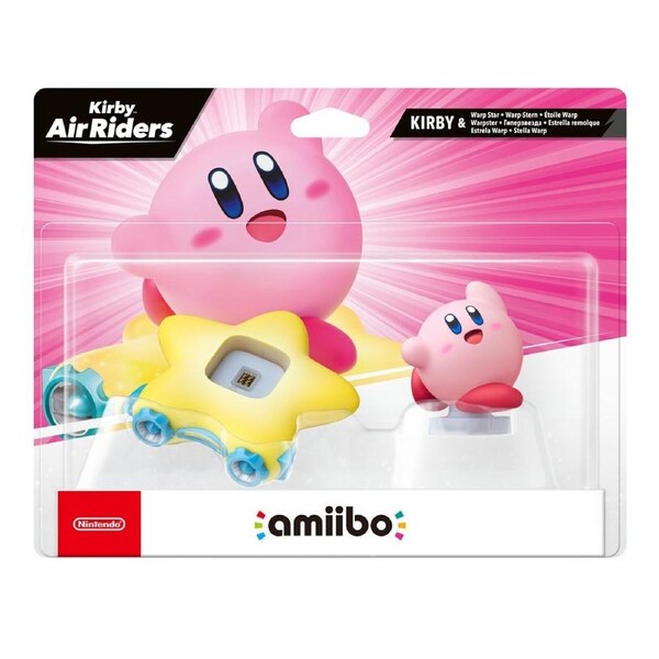 Nintendo amiibo (Kirby Air Riders) - Kirby & Warpstar Figure