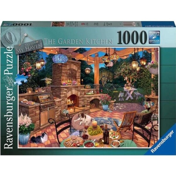 My Haven No.10 The Garden Kitchen (1000pc) Ravensburger