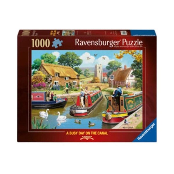 A Busy Day on the Canal (1000pc) Ravensburger
