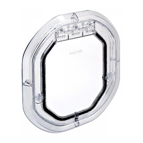 Pet-Tek Glass Fitting Dog Door Clear