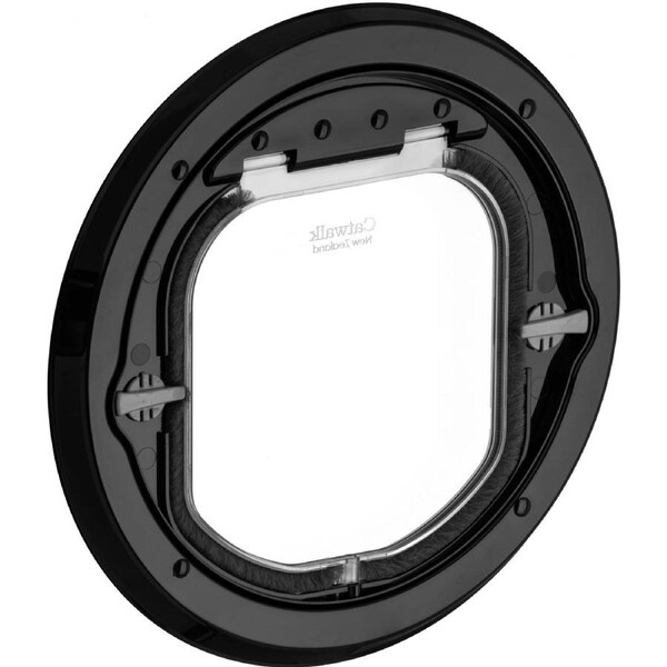 Pet-Tek Glass Fitting Maxi Dual Glaze Pet Door Black