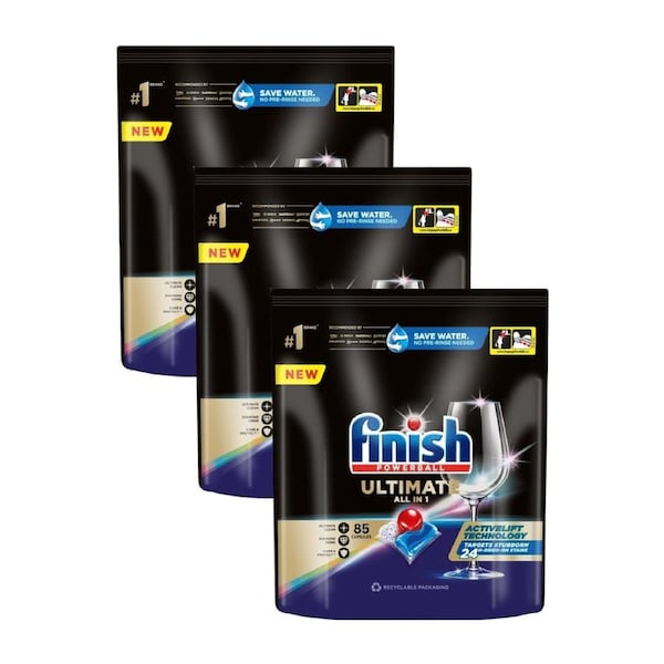 Finish Ultimate Dishwasher Tablets - 255 Tabs