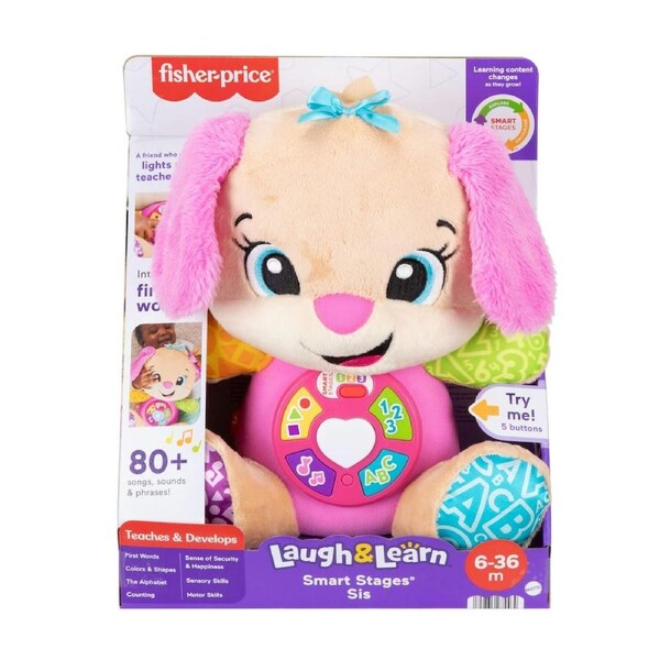 Fisher-Price - Laugh & Learn Smart Stages Sis Pink