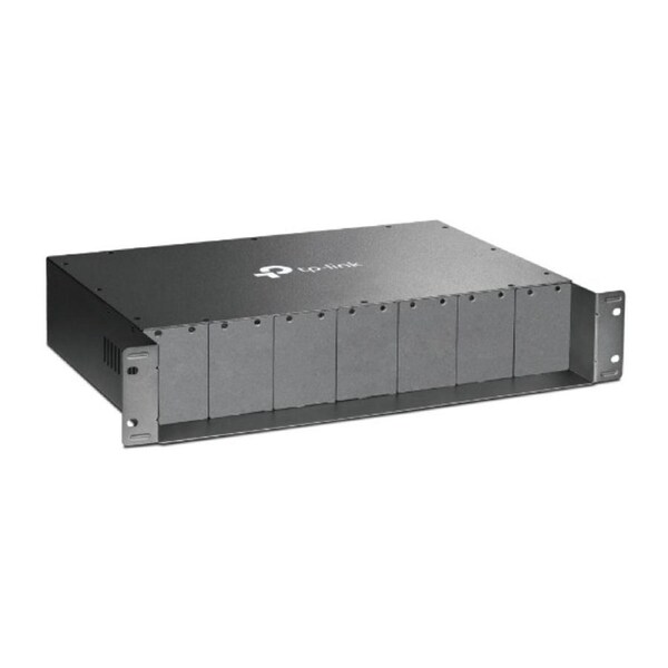 TP-Link MC1400 19' 2U Rackmount Chassis for 14-Slot Media Converters, Redundant