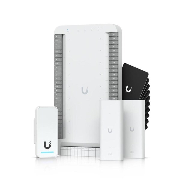 Ubiquiti Elevator Starter Kit, PoE++ , Up/Down/Stop/Full/Door Open, Close/5 Car Position,1 Emergency, Floor Selection Up18 flooors