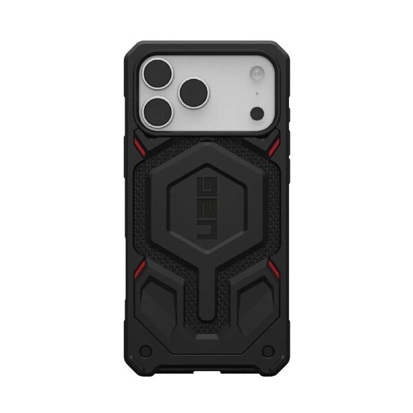 UAG Monarch Pro MagSafe Apple iPhone 17 Pro (6.3') Rugged Case - Black (114513113940), 25ft. Drop Protection (7.6M), 10 Years Warranty