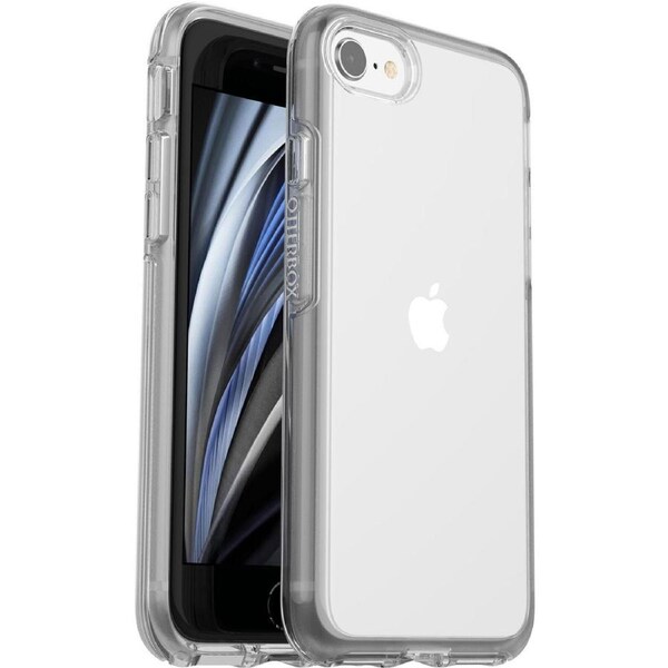 OtterBox Symmetry Clear Apple iPhone SE (3rd & 2nd Gen) and iPhone 8/7 Case Clear - (77-56719),DROP+ 3X Military Standard,Ultra-Sleek,7 Years Warranty