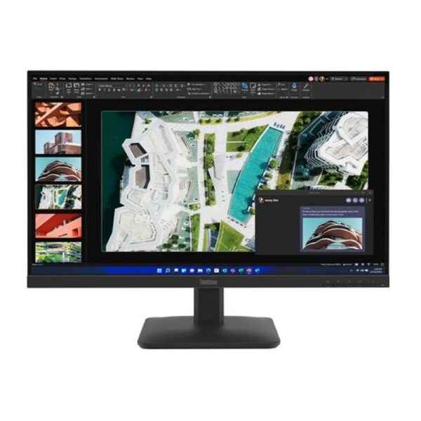 LENOVO ThinkVision S27-4E 27' FHD IPS Monitor 1920x1080 16:9 4ms 100Hz 300 cd/m Anti-glare Tilt VGA HDMI VESA 3yr WTY Black