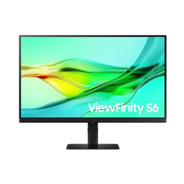 Samsung 23.8'/24' S6 ViewFinity 100Hz QHD IPS Monitor 2K 2560x1440 16:9 5ms Height Adjust Tilt Swivel Pivot DP1.4 HDMI USB-C HUB LAN HAS HDR10 VESA 3Y