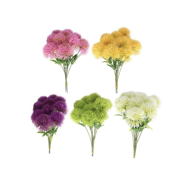 50 PCS Artificial Plants Plastic Flowers Home Decoration Muti Colours Realistic