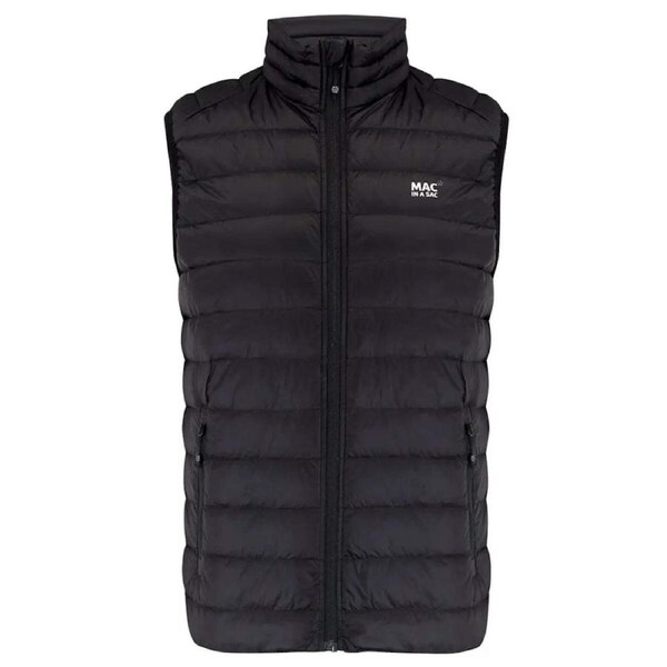 Mac in a Sac Mens Alpine Duck Down Vest - Small - Black