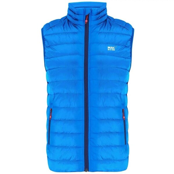 Mac in a Sac Mens Alpine Duck Down Vest - Medium - Royal Blue
