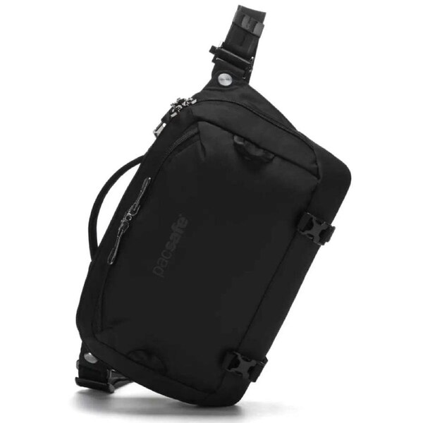 Pacsafe EXP 12" Anti-Theft Sling Crossbody - Jet Black