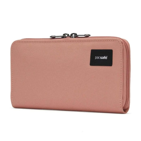 Pacsafe RFIDsafe Continental Wallet - Rose