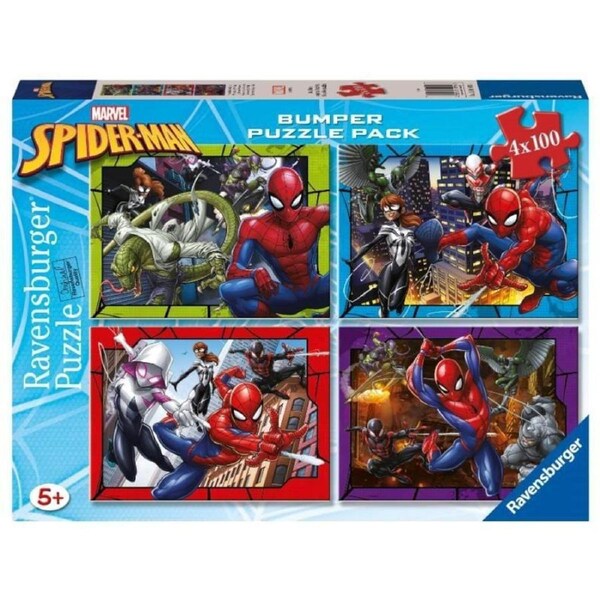 Spider-Man - Bumper Pack (4x100pc) Ravensburger