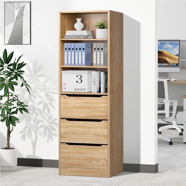 ALFORDSON Office Storage Cabinet Drawers Wood