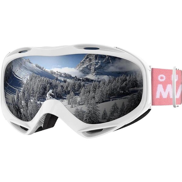 OutdoorMaster OTG Ski Goggles - Over Glasses Ski/Snowboard Goggles for Men, Women & Youth - 100% UV Protection-OM-5
