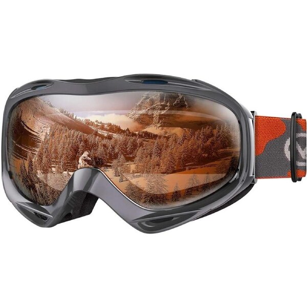 OutdoorMaster OTG Ski Goggles - Over Glasses Ski/Snowboard Goggles for Men, Women & Youth - 100% UV Protection-OM-5