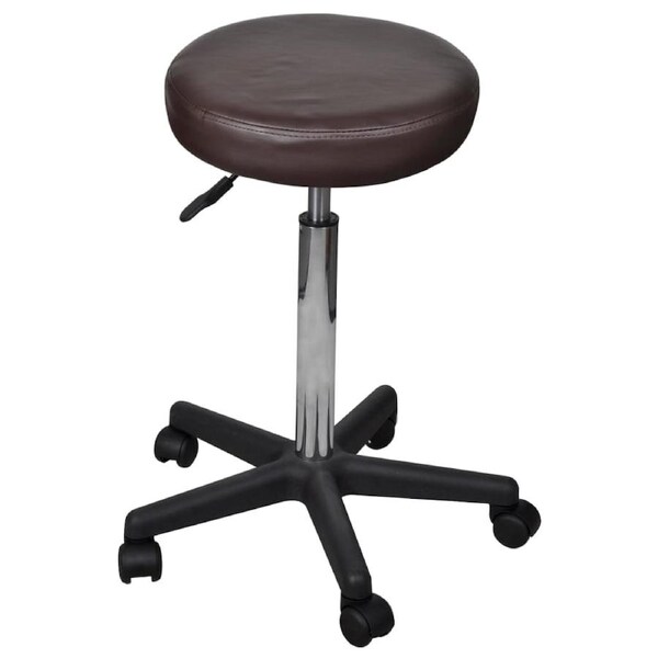 Office Stool brown vidaXL