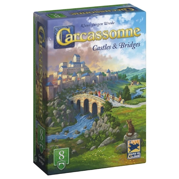 Carcassonne Castles and Bridges Expansion 8 (2025 Redesign) Board Game